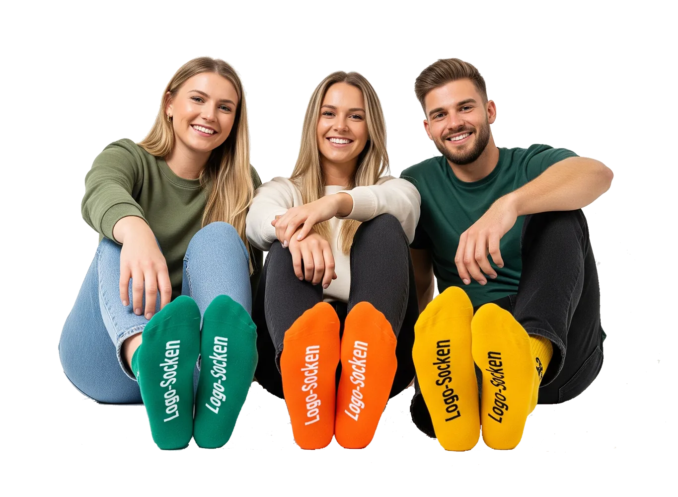 Logosocken mit Ihrem Logo – individuell, hochwertig, ab 100 Paar